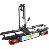Eufab Fahrradträger auf Anhängerkupplung faltbar neigbar 2 Velos Poker-F Vae / Ebike