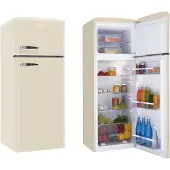 Amica Kühl-/Gefrierkombination KGC 15635 B, 213 l, ST, 40 dB, 2,5 kg/24h, , Farbe Crème/Beige