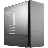Cooler Master Silencio S600, Midi Tower, PC, Schwarz, ATX, micro ATX, Mini-ITX, Kunststoff, Stahl, Gehärtetes Glas, 16,6 cm