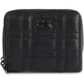 Calvin Klein Elegante Damen-Geldbörse in Schwarz mit RFID-Schutz und Reißverschluss