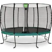 Exit Lotus Classic Trampolin ø366cm, auf Beinen, Rund, Grün