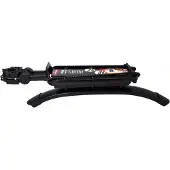 Pletscher Gepäckträger Orion schwarz, Sattelstütz-Bef., Spritzschutz