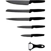 Michelino 6-teiliges Messerset, Schler, Edelstahlklingen, Kunststoffgriff