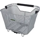 Racktime System Korb Baskit Deluxe 2.0 45x33x30cm, silber, 23ltr, Snapit 2.0