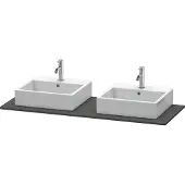Duravit XS063GB4949 Konsole XSquare mit zwei Ausschnitten