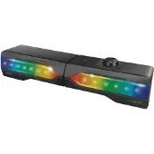 Logilink Mobile Soundbar mit Partylicht schwarz