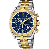 Jaguar Herren Chronograph Uhr Executive Edelstahl Armbanduhr silber gold UJ855/A