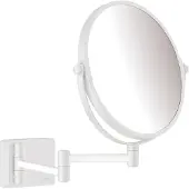 Hansgrohe Addstoris Kosmetikspiegel 3-fach Vergrößerung, Badezimmer Zubehör, Mattweiß, 41791700