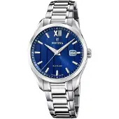 Festina Uhr Swiss Herren silber Armband Edelstahl UF20026/2