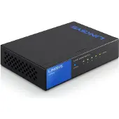 Linksys 5-Port Business Desktop-Gigabit-Switch (LGS105), Unmanaged, L2, Gigabit Ethernet (10/100/1000), Wandmontage