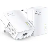 TP-LINK AV1000 Gigabit Powerline Starter Kit, 1000 Mbit/s, IEEE 1901, IEEE 802.3, IEEE 802.3ab, IEEE 802.3u, Typ C, Gigabit Ethernet, 10,100 Mbit/s, HomePlug AV2