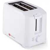 Alpina Toaster - 7 Ständer - Krümelfach - 700 Watt - Weiß