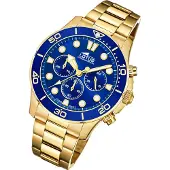 Lotus Herren Uhr Khrono Fashion 18758/1 Edelstahl Armbanduhr gold UL18758/1