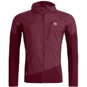 Ortovox Trace Hybrid Jacket Men – Hybrid-Softshelljacke - S - red malbec