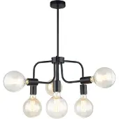 ITALUX Kristy MDM-3678/6 BK Hängelampe