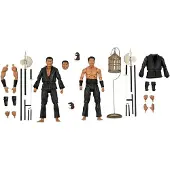 NECA Ninja Turtles Teenage Mutant Ninja Turtles 1990 Actionfigur 2er-pack Shadow Warriors 18 Cm Schwarz Schwarz One Size