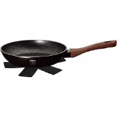 Berlinger Haus Pfanne 24cm Granit Schwarz Rosewood