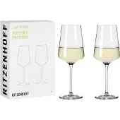 Ritzenhoff LICHTWEISS JULIE WEIßWEINGLAS-SET #1 VON NADINE NIGGEMEIER