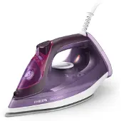 Philips Bügeleisen 3000 Series mit Keramikbügelsohle, 40 g/min konstanter Dampf, 2600 W, Violett (DST3041/30)