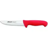 Arcos Fleischermesser Farbe - Prof 291522 Edelstahl Nitrum und mango ergonomische rote Polypropylenklinge und 16 cm Klinge, Vitrine