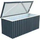 Duramax Metall Gerätebox Garten Aufbewahrungsbox Kissenbox 770 l, 174 x 73 x 73 cm