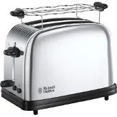 Russell Hobbs Toaster [für 2 Scheiben] Victory Edelstahl (extra breite Toastschl