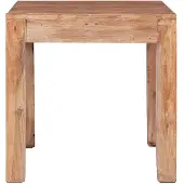 vidaXL Couchtisch 53x50x50 cm Altholz Massiv