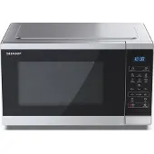Sharp YC-MS252AE-S Mikrowelle, 900W, 11 Leistungsstufen, silber
