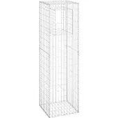 Syfax Gabionensäule 50x50x180 cm Eisen