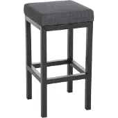 CLP Barhocker Taylor B85 Stoff - dunkelgrau