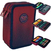 CoolPack Dreifaches Federmäppchen mit Zubehör Gradient Costa CP
