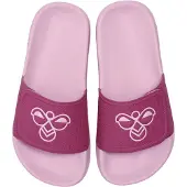 Hummel Pool Slide VC JR Badeschuhe Badelatschen Badeschlappen rosa/pink 228010-3764, Schuhgröße:37 EU
