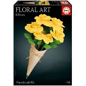 Educa Bastelset Rosen, Gelb