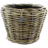 Van der leeden Pflanztopf 'Drypot', grau, ca. Ø 36 x H 28 cm