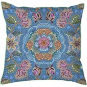 Pip studio Zierkissen Matata Square Blau (53 x 53 cm)