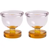 &Klevering - Cantine Eierbecher, pink (2er-Set)