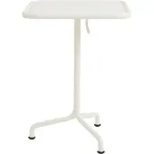 HAY - Deville Tisch, Outdoor, 55 x 55 cm, cream white
