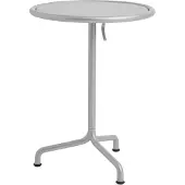 HAY - Deville Tisch, Outdoor, Ø 55 cm, silver grey