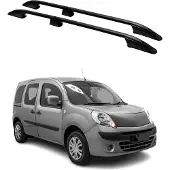Omtec Dachreling 6122930B Fahrzeugdach beidseitig für RENAULT KANGOO Express (FW0/1) Aluminium