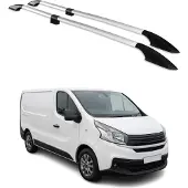 Omtec Dachreling D5225933 Fahrzeugdach beidseitig für FIAT TALENTO Kasten (296) Aluminium