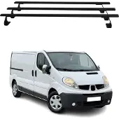 Omtec Dachträger Gepäckträger Relingträger für Nissan Primastar 2001-2014 Stahl 3 tlg