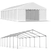 Das Company Sommermagazin Zelt 5x12 weiß SUMMER MPE