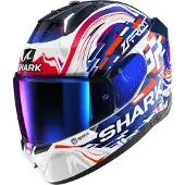 Shark Skwal i3 Replica Zarco GP Helm, weiß/blau/rot, XS (53/54)