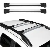 Omac 2021928 Dachreling Dachträger Aluminium 75 kg Max für DACIA DUSTER