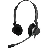 Jabra Biz 2300 USB MS Duo, Schnurgebundenes Stereo Headset für Microsoft Teams