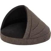 TexCorp Hundehütte "CAVE" R2 ( Ø90x60 cm ) – 2in1 Haustierbett & Kuschelhöhle für Hunde und Katzen, abnehmbarer Bezug – Doggy
