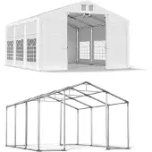 Das Company Saisonale Zelt 5x6 Weiß WINTER ISD