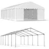 Das Company Sommermagazin Zelt 4x10 weiß SUMMER MPE