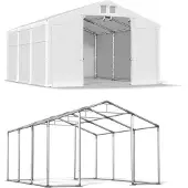 Das Company 5x6 White Magazine Zelt WINTER MSD
