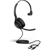 Jabra Evolve2 50, Kabelgebunden, 20 - 20000 Hz, 99 g, Kopfhörer